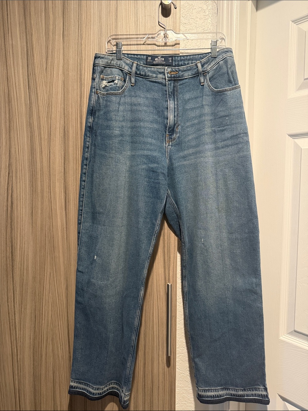 Hollister Light Blue Relaxed Fit Jeans